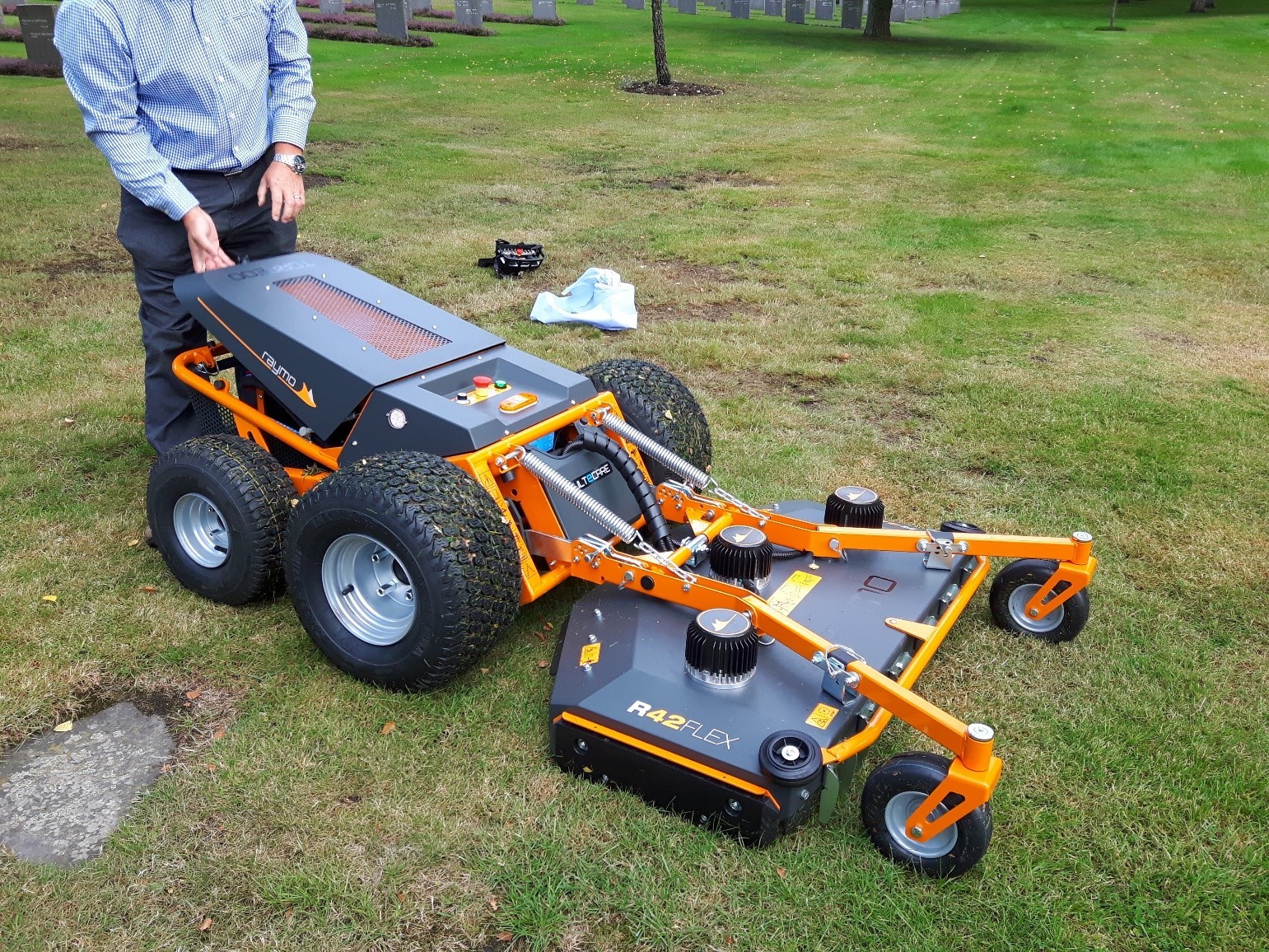 From Roman ruins to remote controlled mowers - Our work continues