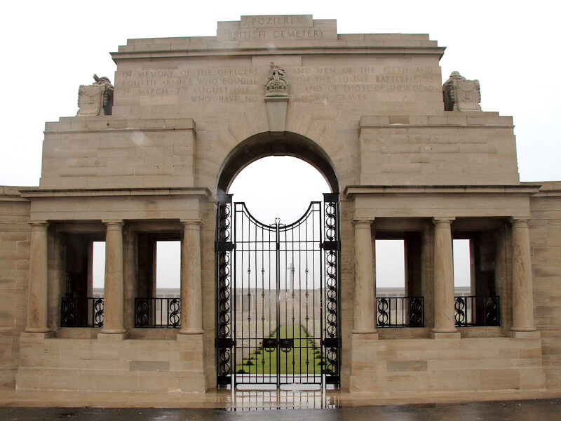 POZIERES MEMORIAL