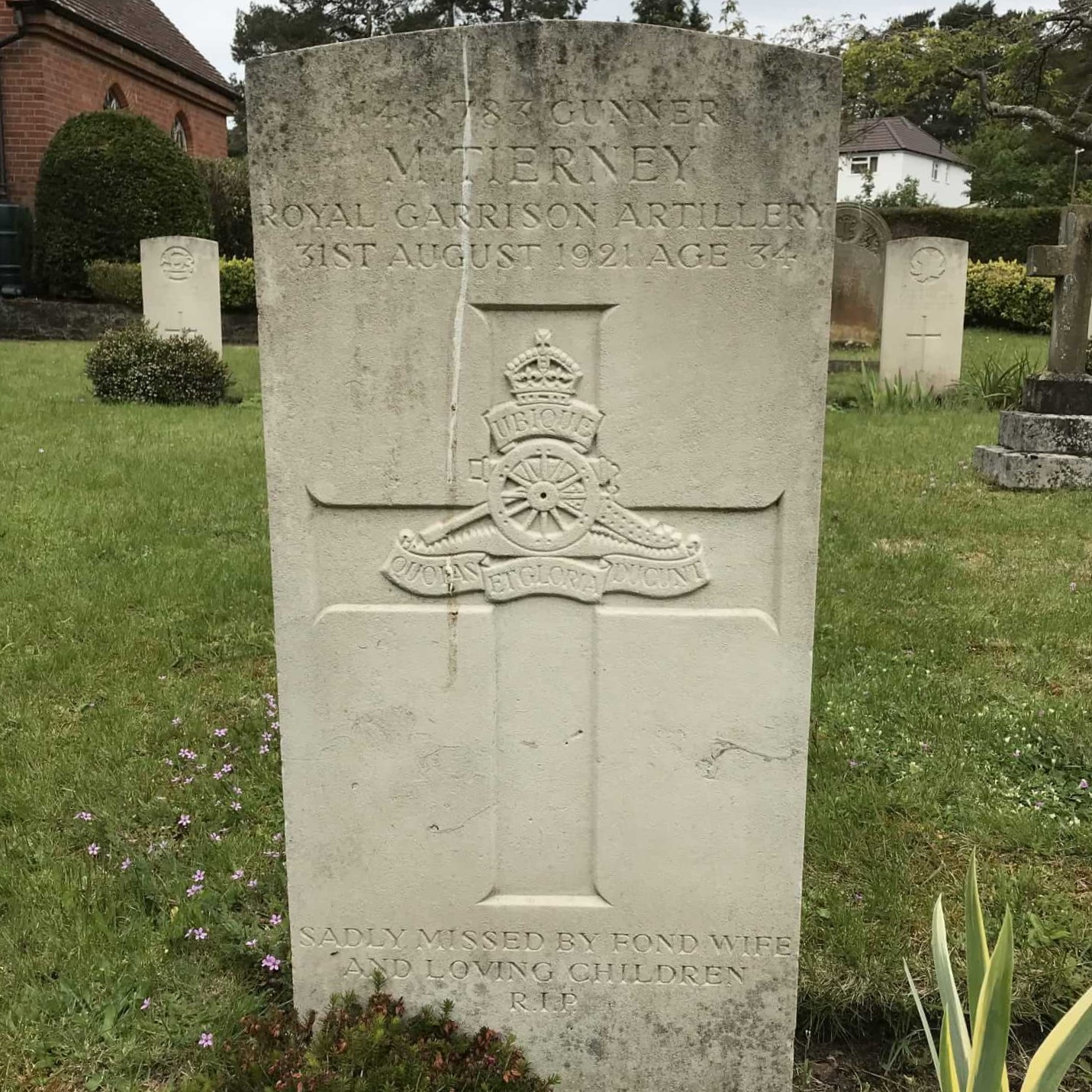 Gunner Michael Tierney