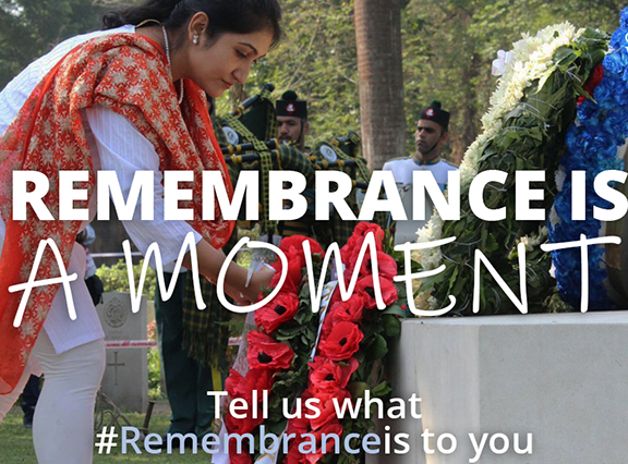 Tell CWGC what #Remembranceis to you this November