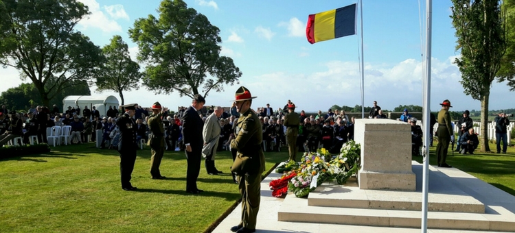 Prince William marks Messines Centenary