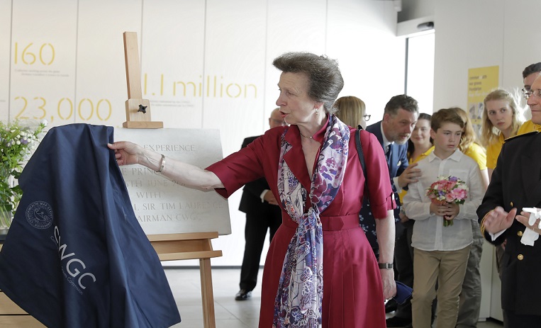 CWGC Experience unveiled by HRH The Princess Royal