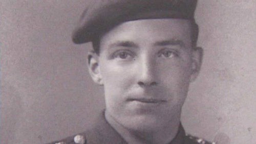 Albert Richards in uniform with para beret, credit: © Walker Art Gallery