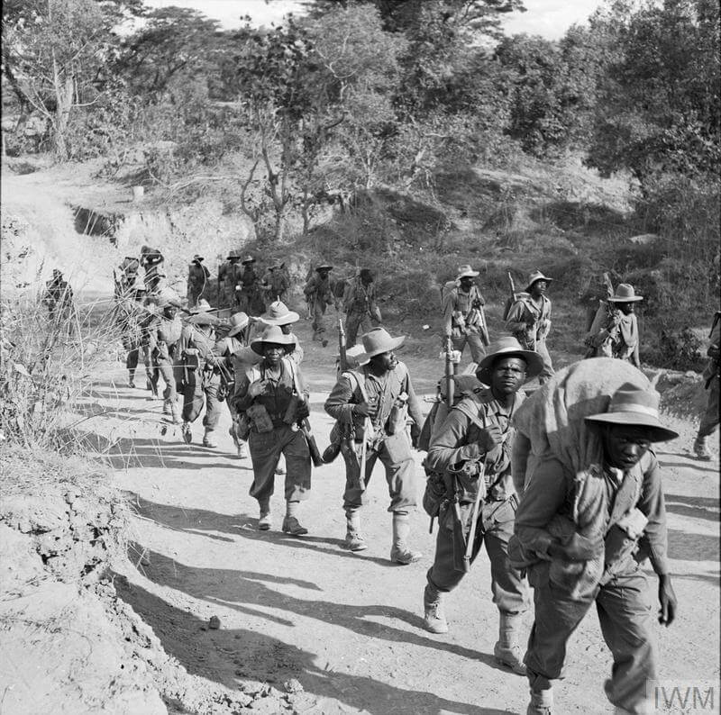 AFRICAN TROOPS IN BURMA DURING THE SECOND WORLD WAR