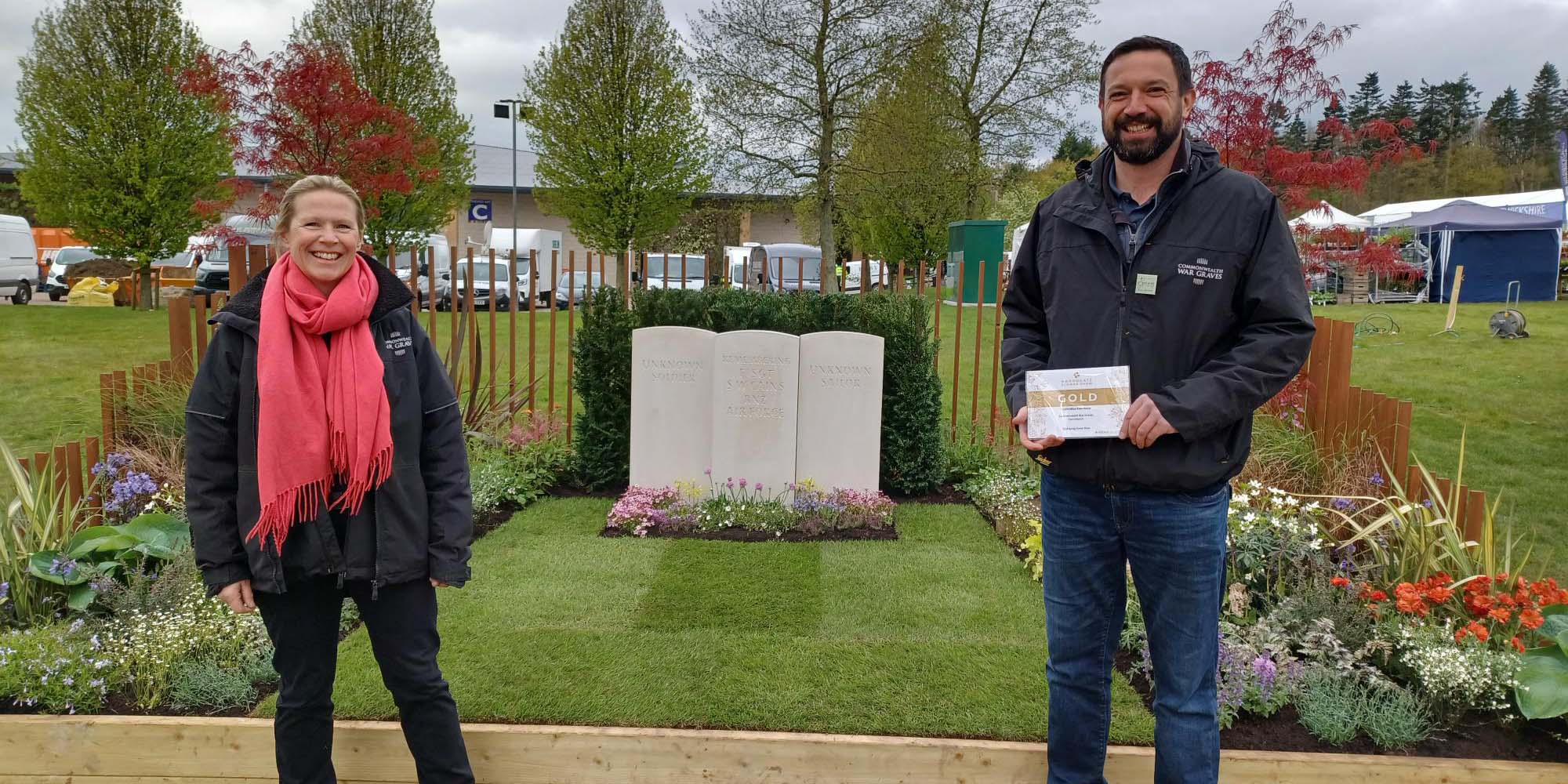Commonwealth War Graves take gold at Harrogate Spring Flower Show debut