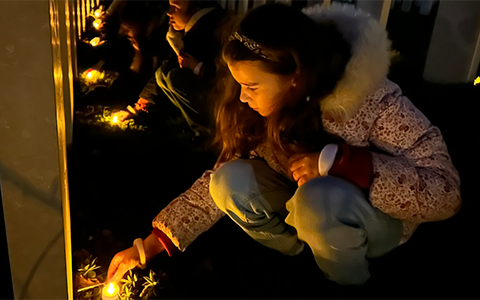 Tribute to The Fallen from Commonwealth War Graves Commission’s Bayeux War Cemetery.