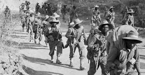 african troops in burma for ads