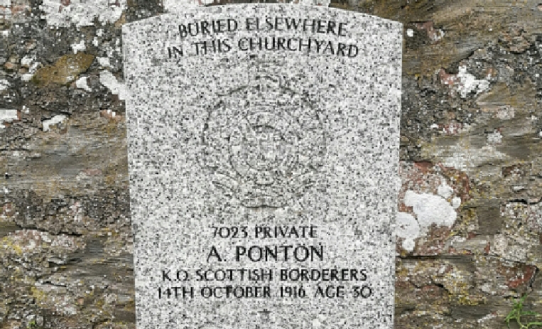 First World War soldier given Commission headstone century after his death