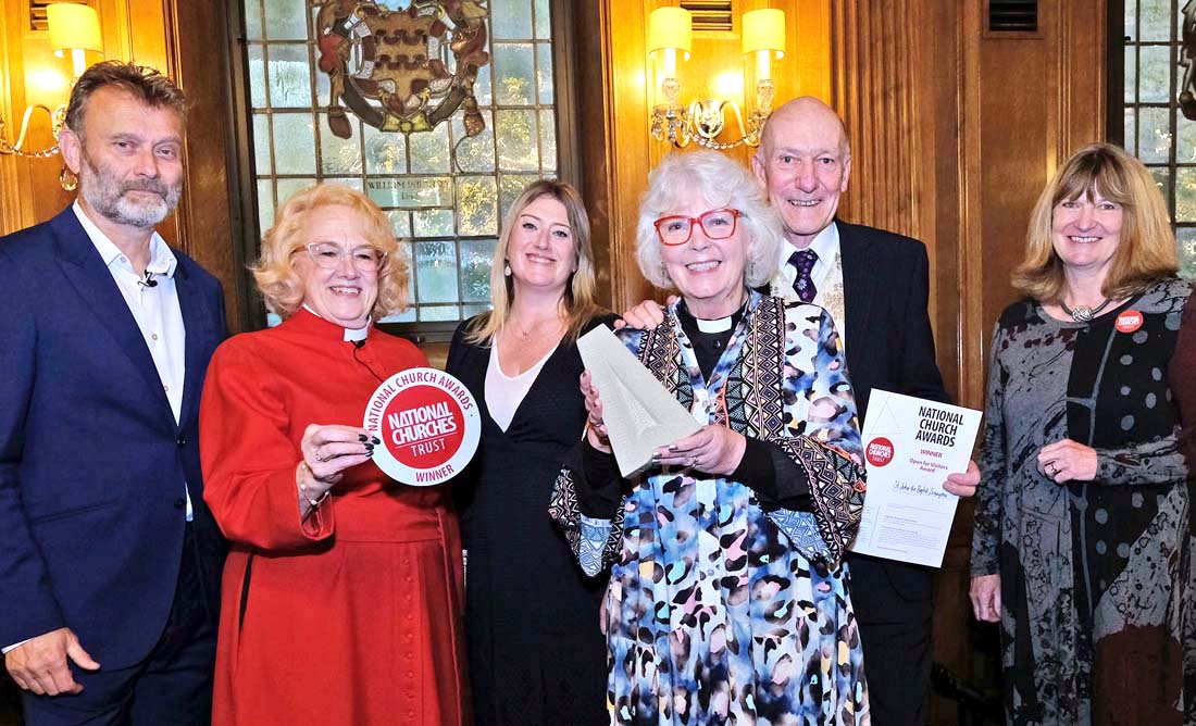 Scampton Church wins Tourism Award at National Church Awards 2022