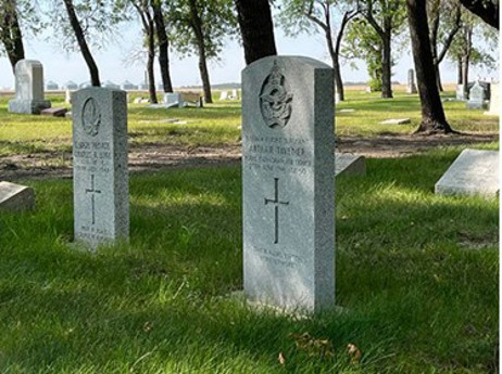 Headstones in Newfoundland