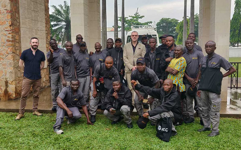 2019 11 GHANA ACCRA HORT CONFERENCE MCDONALD DAVID FLETCHER SIMON GARDENERS