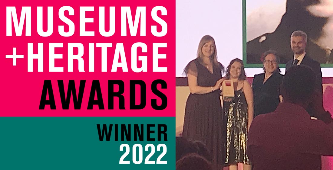 CWGC wins at Museum + Heritage awards