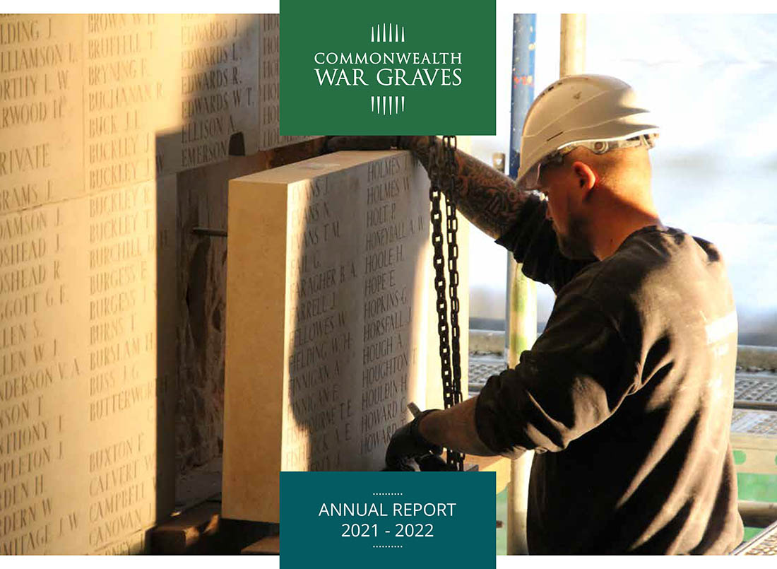 The CWGC Annual Report for 2021-2022 is now published