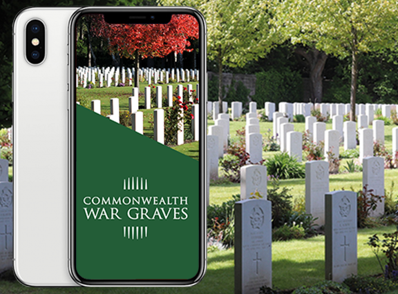 Download our new and improved CWGC app