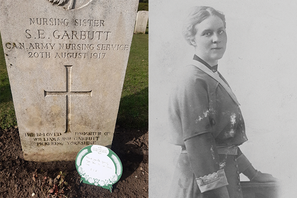 Nursing Sister Sarah Ellen Garbutt – Canada