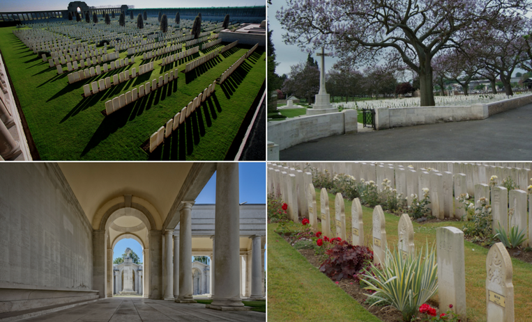 The only lasting memorials to some of the most dramatic fighting of the First World War