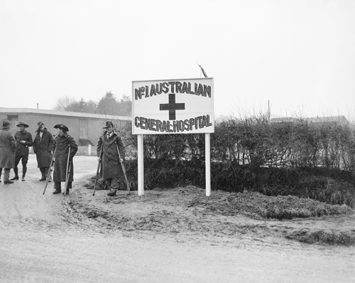 Entrance to No.1 Australian General Hospital