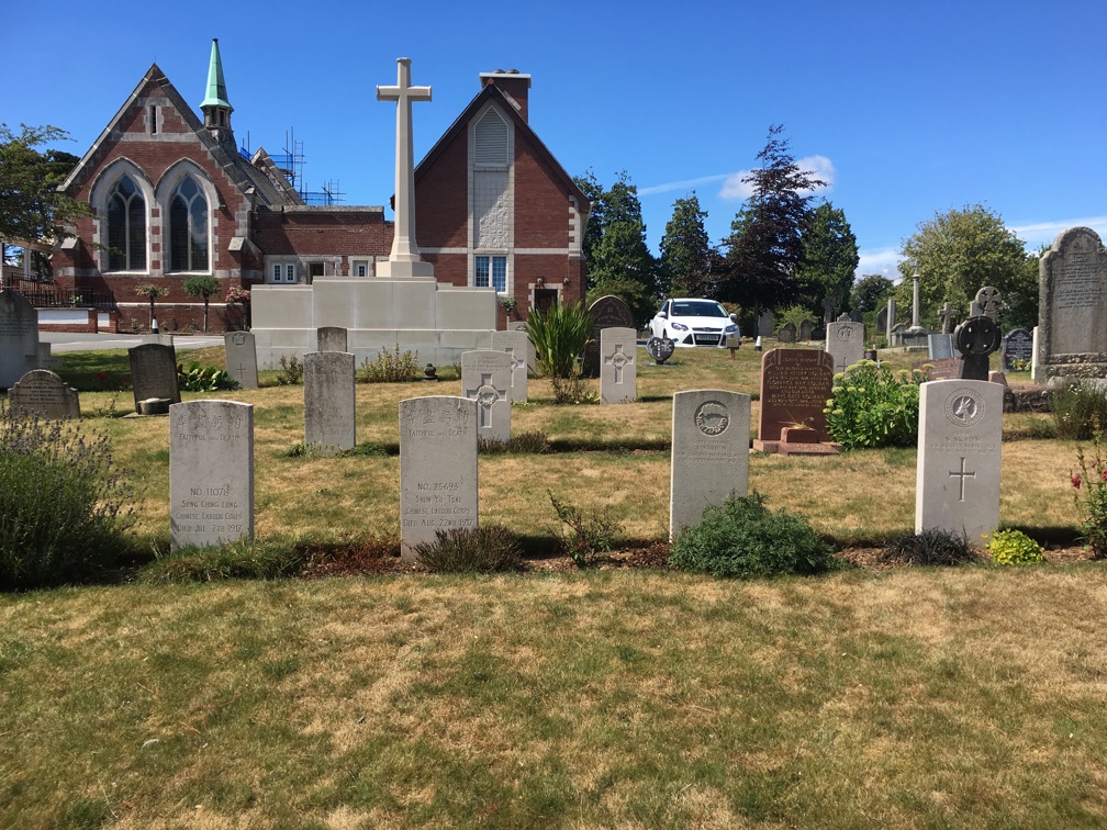 Plymouth Efford Cemetery general view