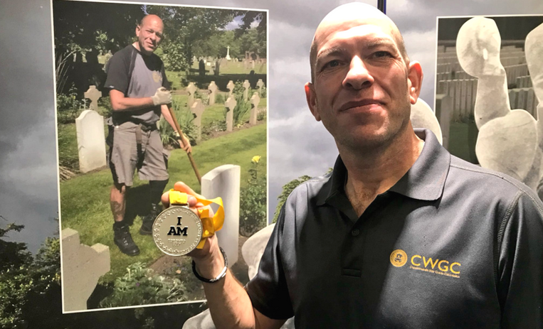 War graves gardener selected for Invictus Games for second year