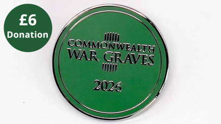 CWGC Badge - £6 Donation