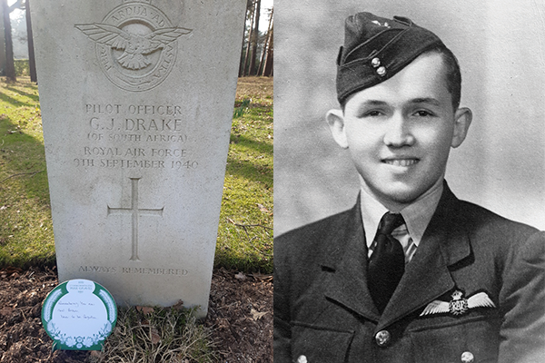 Pilot Officer George Drake - South Africa