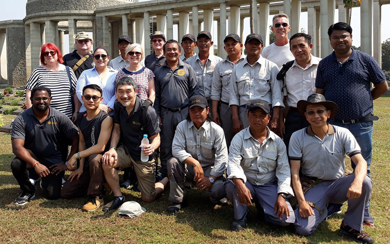 2019 02 14 MYANMAR TAUKKYAN WAR CEMETERY CONFERENCE HR FINANCE