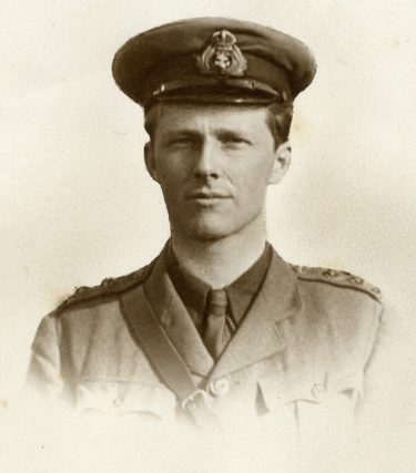 Rupert Brooke as a Lieutenant in 1914