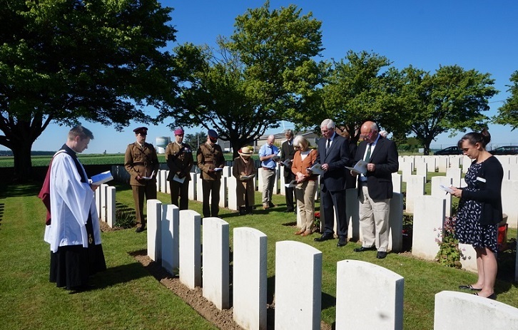 The graves of two Kent soldiers have been identified more than 100 years after their deaths during the First World War.