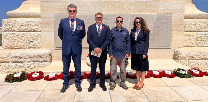 ANZAC Day 2023 marked at CWGC cemeteries & memorials worldwide