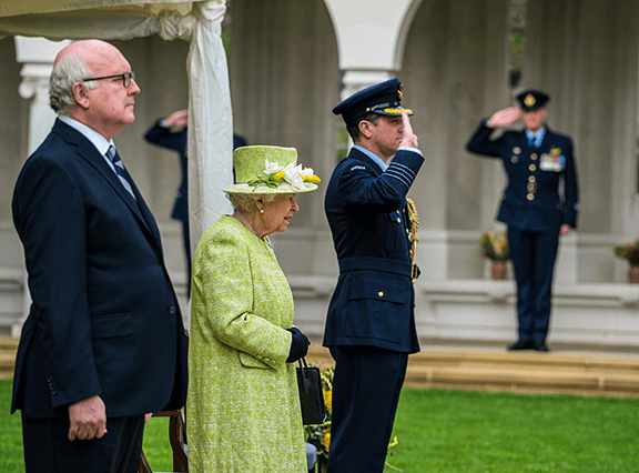 HM The Queen marks 100 years of RAAF at Runnymede