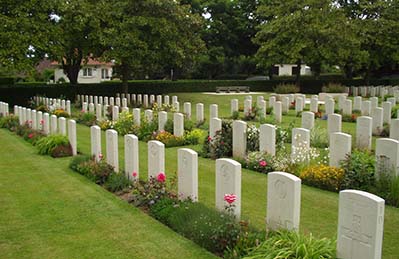 La Deliverande War Cemetery, Douvre