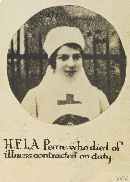Nurse Hilda Florence Letitia Peare